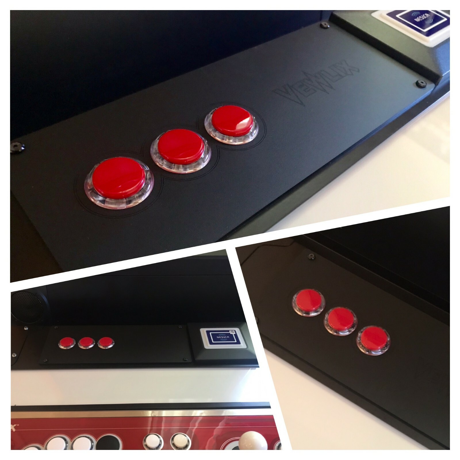 Vewlix CPX Extra Button Control Panel - Heartcade - (Arcade, Candy Cab,  Taito) | eBay