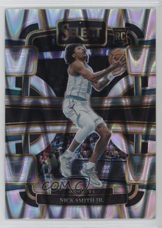 2023-24 Panini Select Concourse Tectonic Prizm Nick Smith Jr #89 Rookie RC
