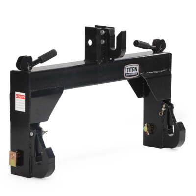 #ad #ad Titan Attachments 3 Point Black Quick Hitch Receiver Fits Cat 2 Tractors $459.99