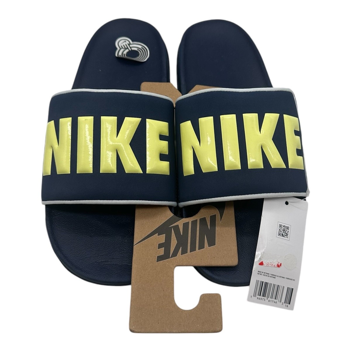 Nike Offcourt Slides Sandals Mens Sz 8 Midnight Navy Blue Slip On BQ4639-407 Nike Offcourt Slides Sandals Mens Sz 9 Midnight Navy Blue  main image 4