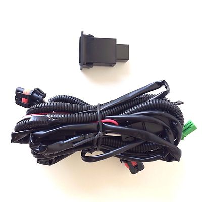 Buy LED/HID OFF ROAD LIGHTS 4X4 TRUCK FOG LAMPS UNIVERSAL WIRING HARNESS WIRE SWITCH In Lemon - Foto 3