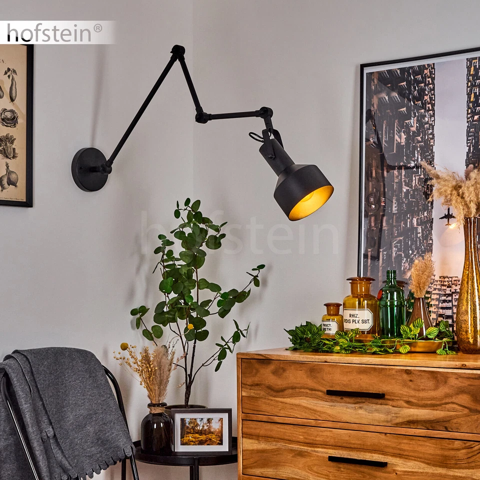 Industrial Wand Lampen Flur Leuchten Wohn Schlaf Zimmer Beleuchtung Verstellbar
