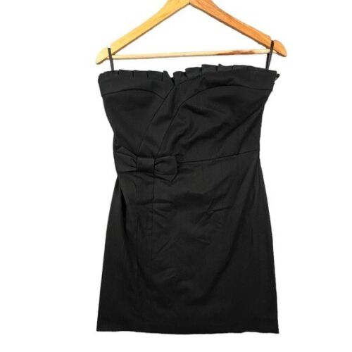 JUICY COUTURE WOMENS BLACK DRESS SIZE 10 - Picture 1 of 10