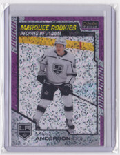 2020-21 OPC PLATINUM MARQUEE ROOKIES VIOLET PIXELS/399 MIKEY ANDERSON #179 KINGS