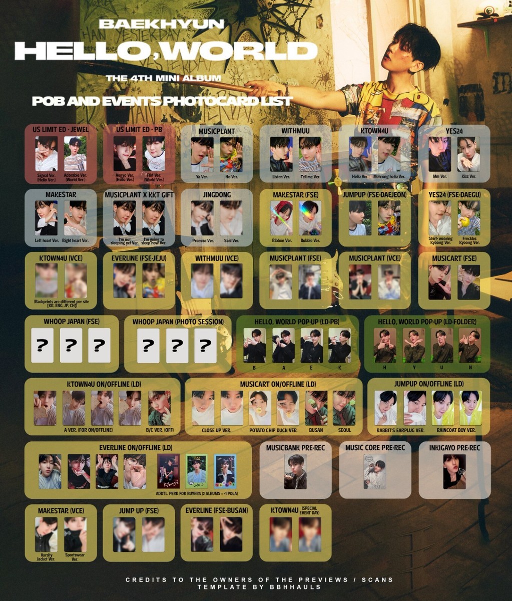 K-POP・アジア baekhyun album hello world photobook ver BAEKHYUN - Hello, World [4th Mini Album - Photobook Ver