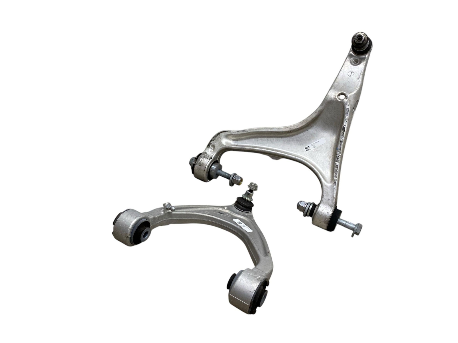 2017-2024 MASERATI LEVANTE FRONT LEFT DRIVER LOWER & UPPER CONTROL ARM SET AWD