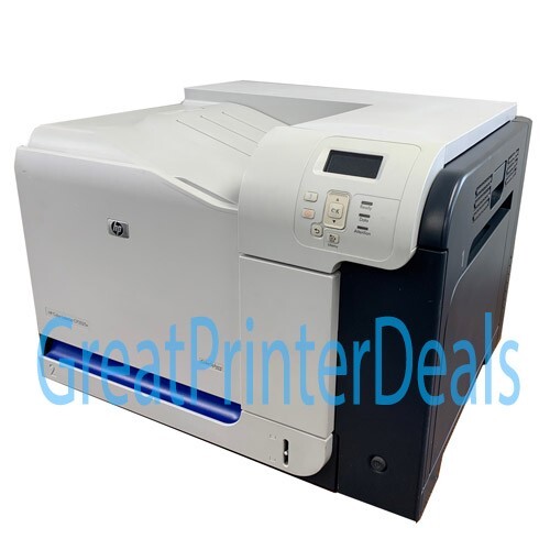 HP Color LaserJet CP3525n Color Laser Printer – Tested – New Solenoids - Picture 1 of 6
