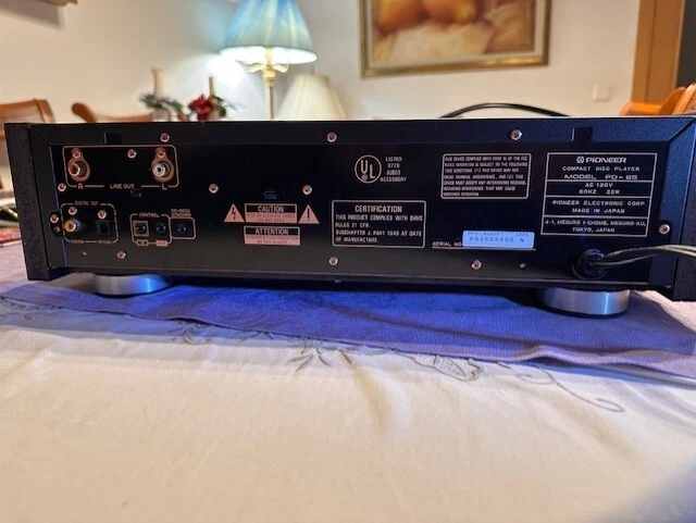 PIONEER ELITE PD-65 reproductor de cd con mando a distancia - Imagen 4 de 4