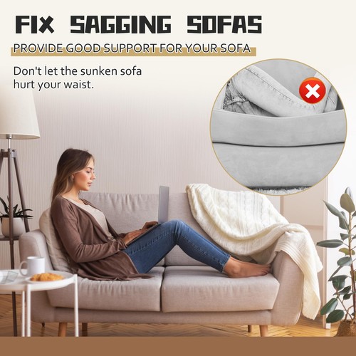 40D Couch Cushion Support 20"X 20"Couch Cushion Foam High-Density Couch Cushi... - Picture 6 of 7