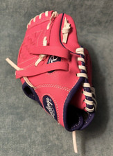 Tee Ball Glove Rawlings PL90PPW Player Series 9 in Pink Right Hand Throw