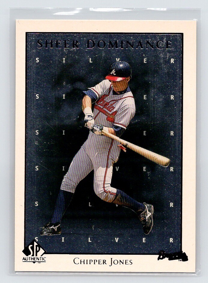 Chipper Jones #SD25 (Baseball Cards 1998 SP Authentic Sheer Dominance) — is it worth grading?