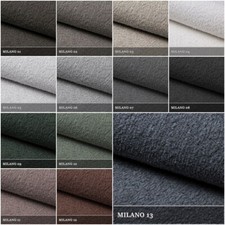 Polsterstoff Milano Bouclé Kuschelweich Möbelstoff Meterware Premium Teddystoff