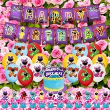 Poppy Playtime Smiling Critters Type A Party Goods Paper Garland Set New From JP