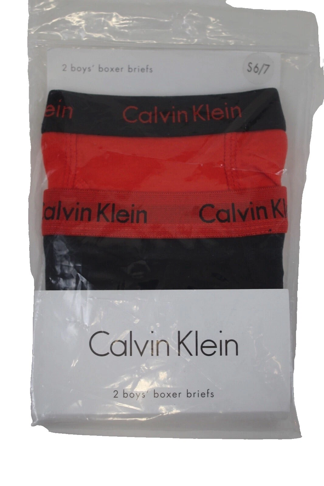 Calvin Klein Boxer Brief 100% Cotton Underwear for Boys