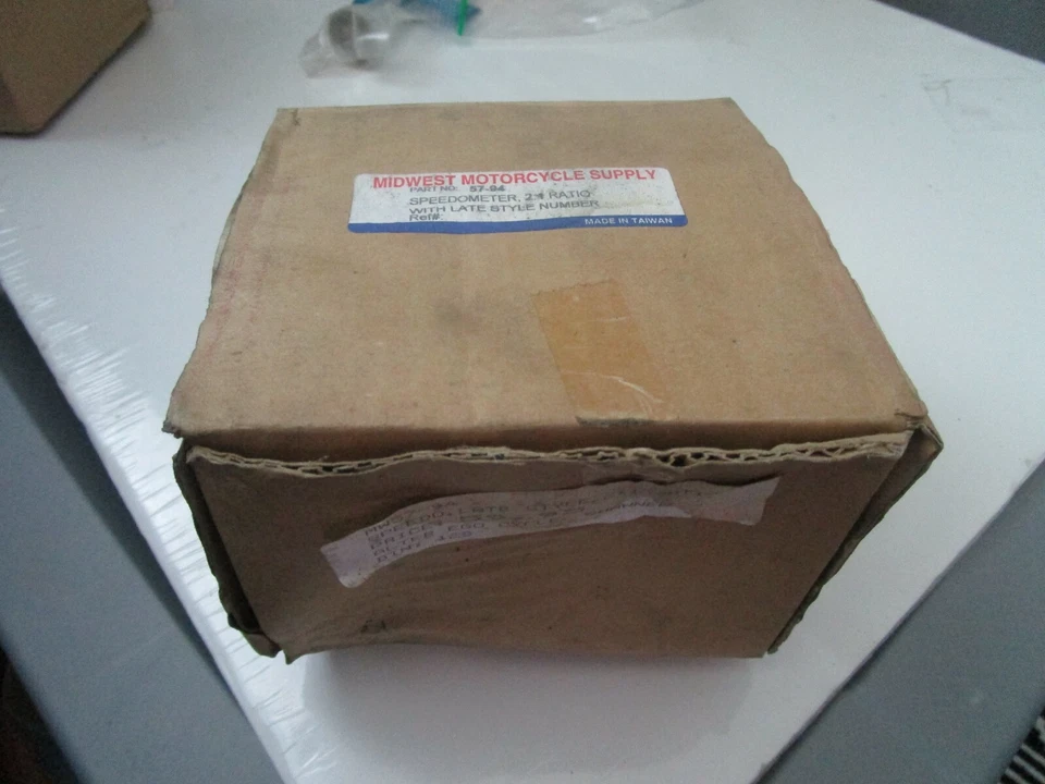 Relación de velocímetro 2:1 con relación 21 negra con número de estilo tardío Midwest PN: 5704 Foto 4 de 4