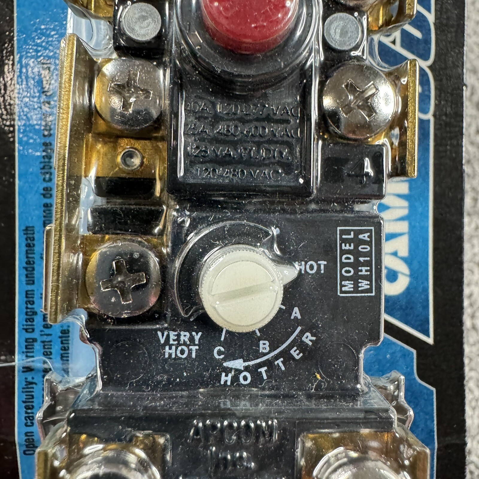 Camco Water Heater Upper Thermostat Apcom Style #07863 NEW Sealed