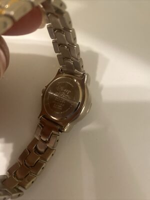 disney watch women New Battery Mickey Silver Tone | eBay