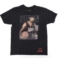 Allen Iverson Philadelphia 76ers Shirt Adult Large Mitchell Ness Basketball