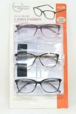 Design Optics Full Frame Ladies Fashion Reading Glasses 1.25