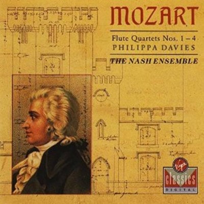 The Nash Ensemble of London : Mozart - Flute Quartets Nos. 1-4 CD