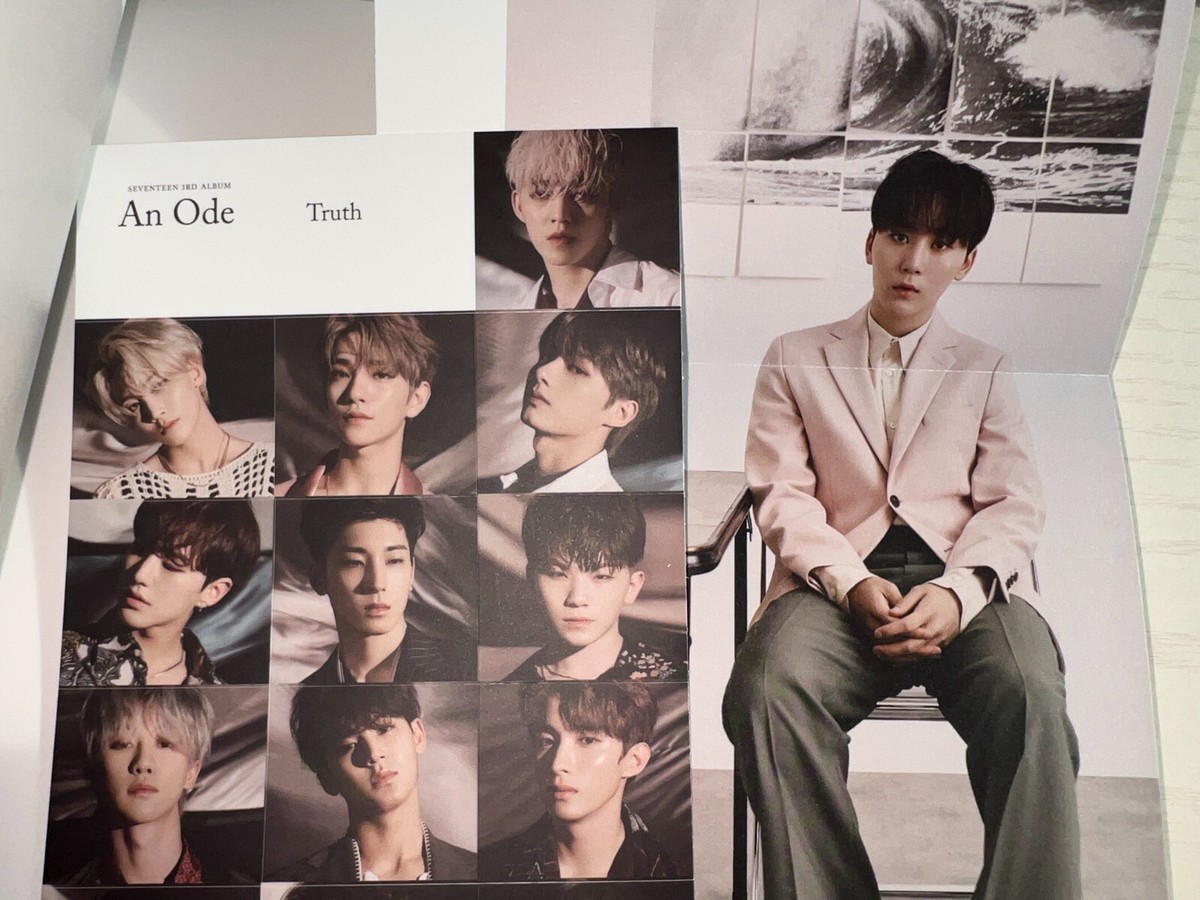 SEVENTEEN [An Ode] All Member Autographed Signed Promo Album