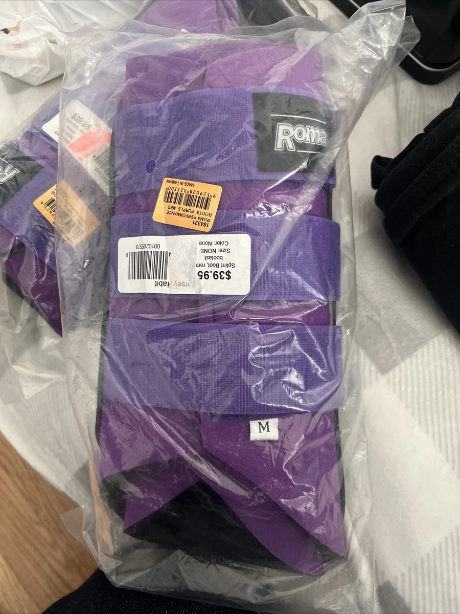 Roma splint boots Purple Medium