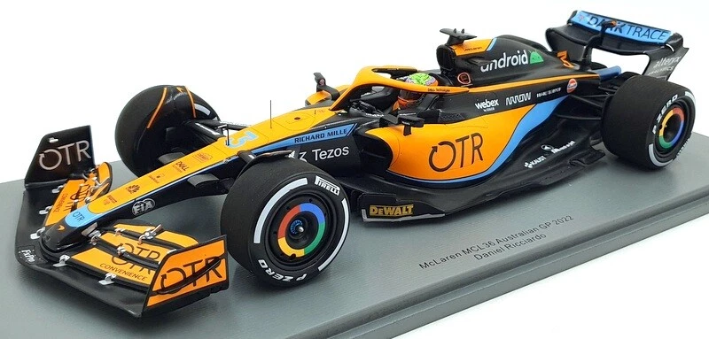 Spark 1/18 Scale 18S758 - F1 McLaren MCL36 Australlian GP 2022 