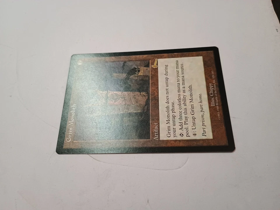 MTG 1x Grim Monolith Urza's Legacy Magic the Gathering Card x1 - Image 2 of 4