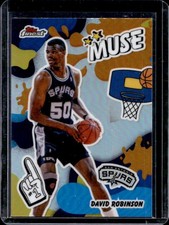 2025-26 Topps Finest David Robinson Muse Refractor #M-19 Spurs
