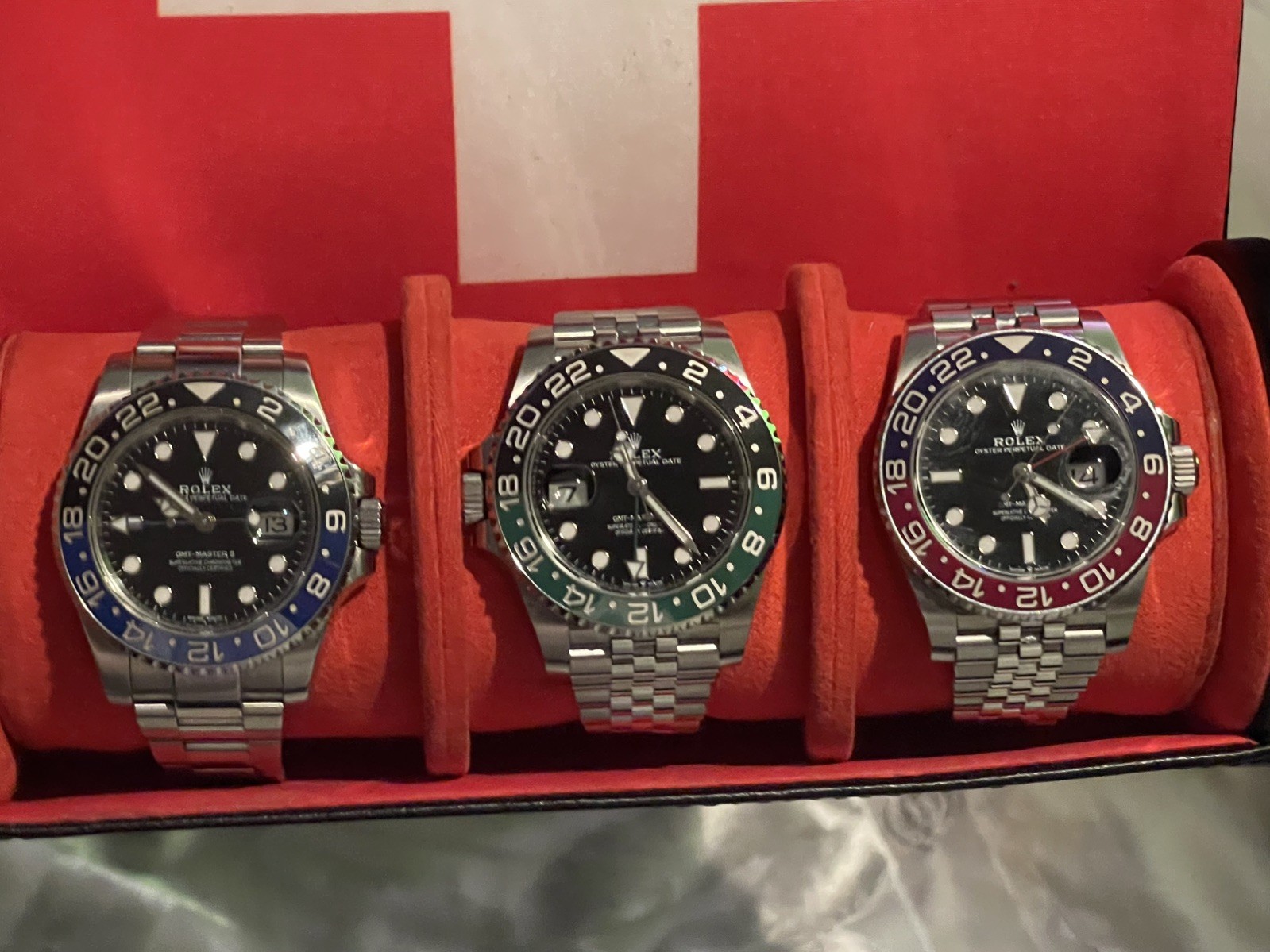 Rolex GMT-Master II Pepsi Jubilee - 126710BLRO Full Set 2022 year.
