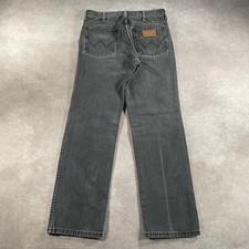 80  s 90  s Wrangler Black Faded Washed Denim Jeans 28x27
