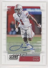 2019 Score Rookies Signatures Johnnie Dixon #438 Auto eq1