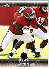 2017 Leaf Draft #40 Jonathan Allen