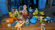 Vintage Lot Of 20 Fast Food Toys. McDonald's Burger King Wendys