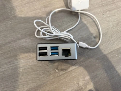 Raspberry Pi 4 Model B 4GB with Flirc Case, Power Supply and 32GB SD card