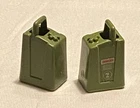 vintage G.I. GI JOE gijoe VAMP GAS CANS parts lot FREE SHIP