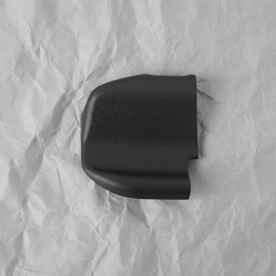 For 2017-2022 CR-V Insight Driver Seat Rear Track Cover Deep Black OEM