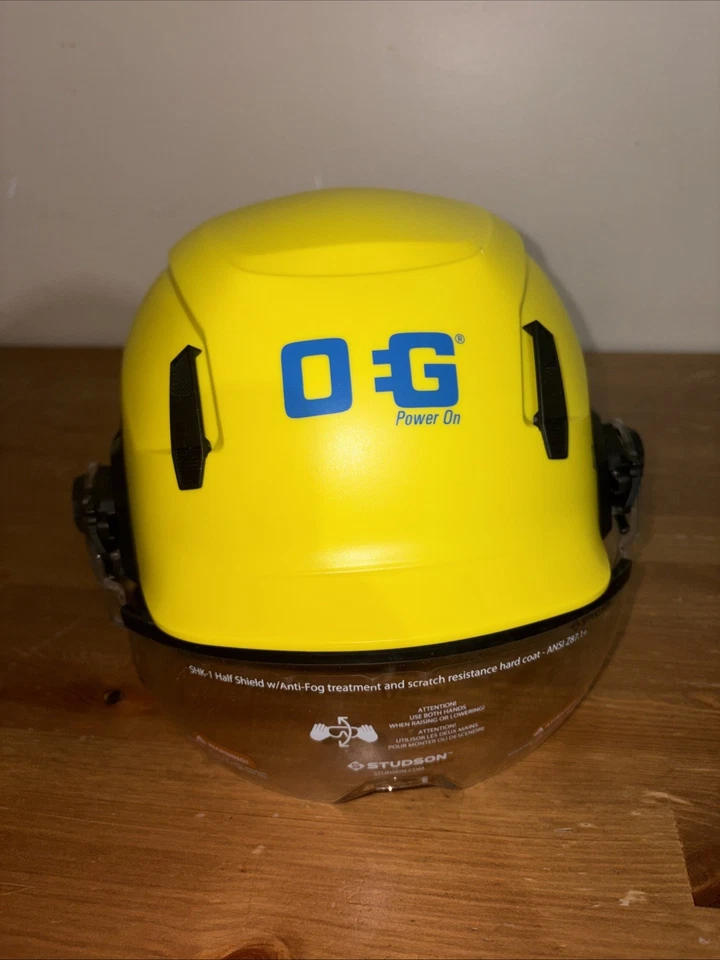 Casco de seguridad STUDSON SHK-1 ala completa ventilada - ANSI tipo II, chip NFC, clase C Foto 2 de 4