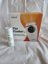 Nood The Flasher 2.0 IPL Permanent Hair Removal w/Nood The Reviver 3.3oz