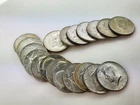 Mixed Multi Date Kennedy Half Dollar Roll $10 Face Value 40% Silver