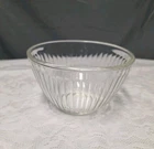 Vintage Pyrex Clear Ribbed Glass Bowl, 3 Cups, 7401-S