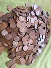 5 Lbs Wheat Cent Pennies - Mixed Dates 1909–1958 with Mint Marks