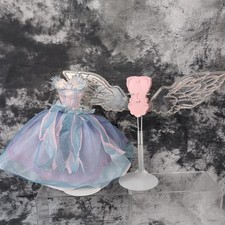 Barbie of Swan Lake Princess Odette Barbie Doll Wings & Dress Only Not Tested