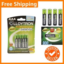 NiMH Rechargeable AccuDigital Batteries / AAA Size / 900mAh / 4 Pack - B015 2.00 per battery