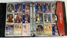 1990s NBA NFL Trading Card Binder Lot Shaq, Kemp, Muggsy, Rookies