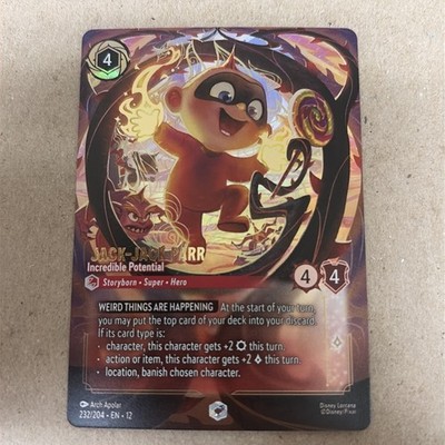 Lorcana Wilds Unknown Jack-Jack Parr Incredible Potential Enchanted 232/204 NM