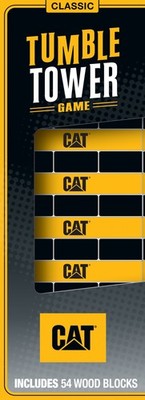 MasterPieces - CAT - Officially Licensed Caterpillar Tumble Tower Game