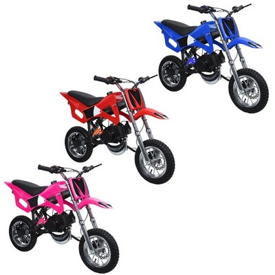49cc 2-Stroke Kids Gas Dirt Bike Gas-Powered Off-Road Mini Motorcycle