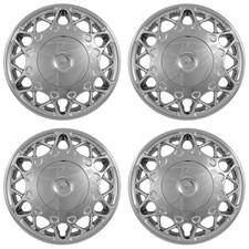 15 Screw-on Silver Wheel Cover Hubcaps For 1997-2005 Buick Century 15 Screw-on Silver Wheel Cover Hubcaps For 1997-2005 Buick Century