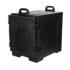 Carlisle FoodService Products Insulated Food Pan Carrier and Warmer, Front-Lo...